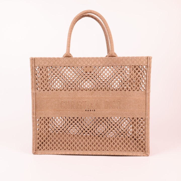 Christian Dior Book Tote Large - Mesh
