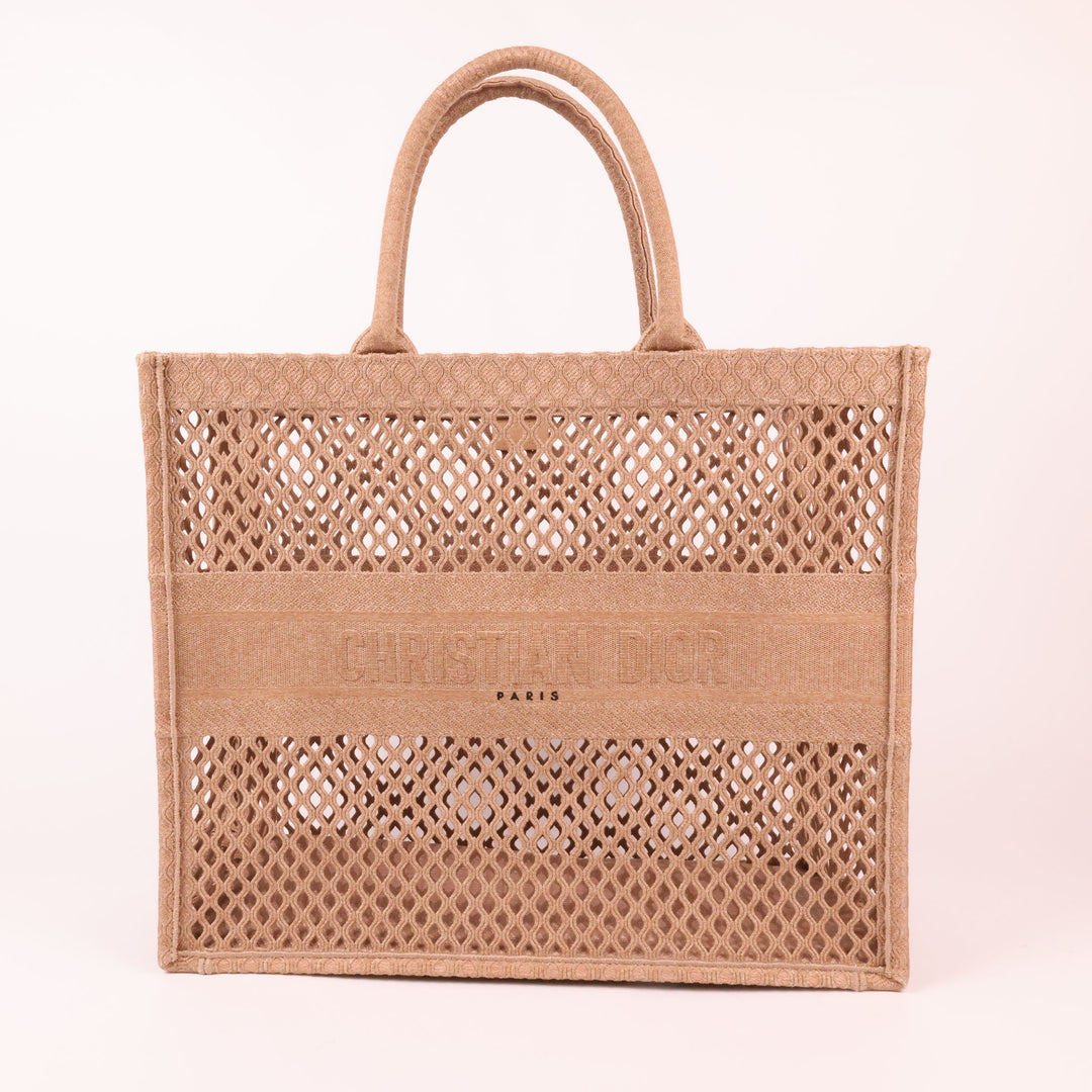 Christian Dior Book Tote Large - Mesh