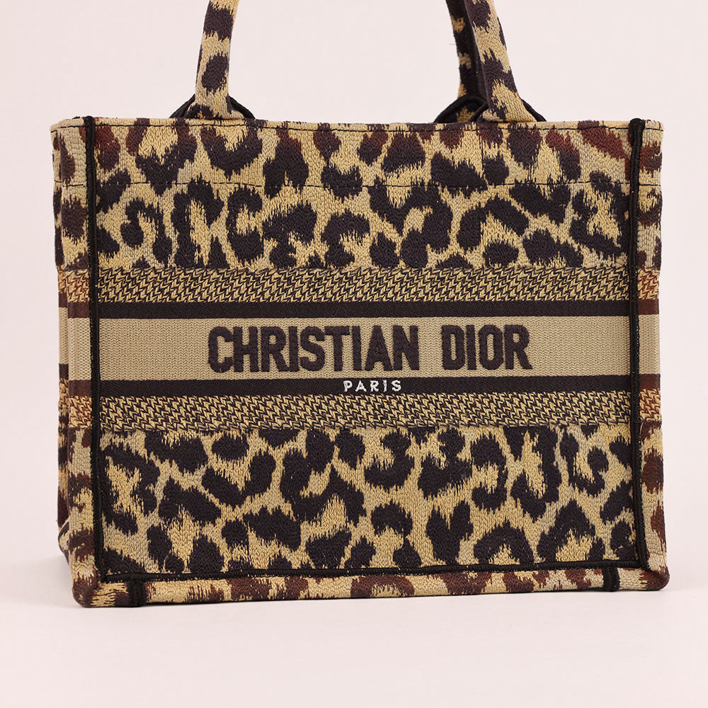 Dior Book Tote Small Léopard